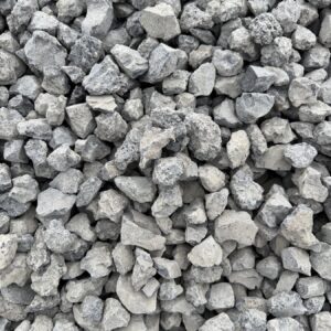 1 1/2-inch clean construction rock